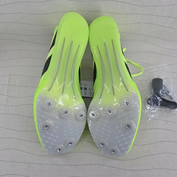 Adidas Mens Adizero Prime SP 3 Strung Lucid Lemon Track Cleats IH5800 Sz 7.5 NEW